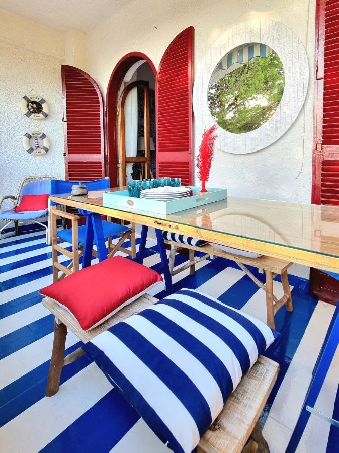 Вилла Vista Mare Su Tre Piani Con Giardino Фалерна Экстерьер фото